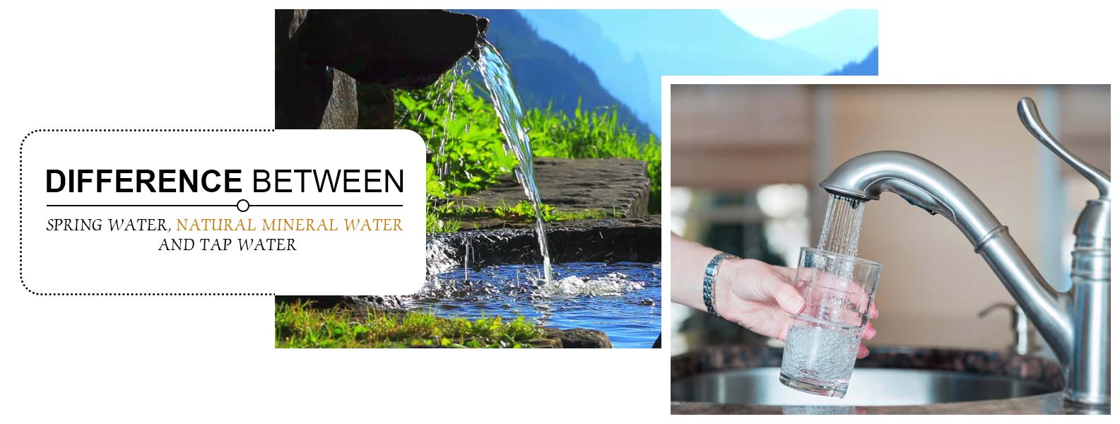DifferencebetweenSpringWaterNaturalMineralWaterTapWater BEST